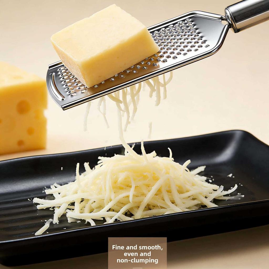 Stainless Steel Handheld Cheese Grater Multi-PurposeKitchen Food Graters for Chocolate Butter Fruit Vegetable Kitchen Items