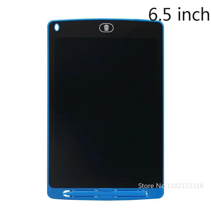 6.5 Inch LCD Drawing Plate Children Math Drawing Practice Handwriting Plate Electronic Drawing Tablet Toy Children Playthings