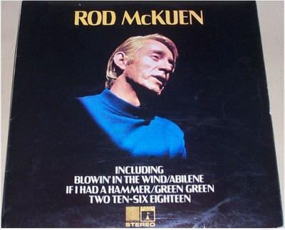 LP Record ROD MCKUEN  Rod McKuen SAGA8152 Saga 1964 UK Pop Used
