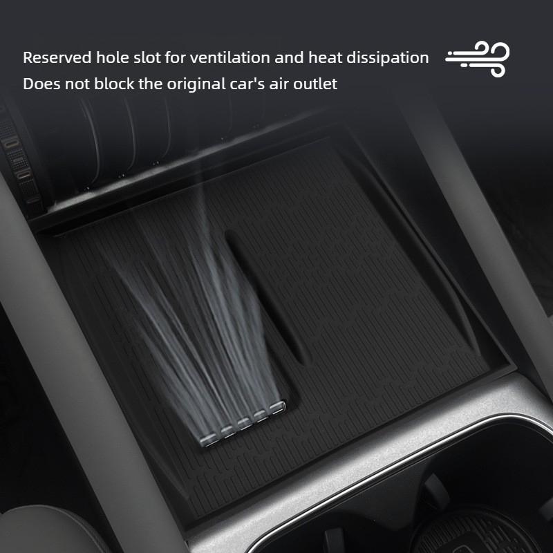 For BYD Atto 3 Evo 2026 Anti Dirt Pad Mobile Phone Wireless Charging Anti-Slip Mats Car Interior Accessiories