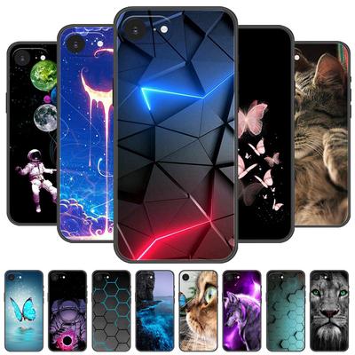 Etui do iPhone 16e Luksusowe Malowane Silikonowe Tylne Pokrowce do Telefonu dla iPhone 16e SE 2025 SE4 SE 4 Etui Pokrowiec Osłona Ochronna Aparatu