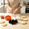 Halloween Backwerkzeuge Kuchenpresse Form, Kürbis/Apfel/Haselnuss/Fledermaus/Geist/Apfel Form, ABS Schnelles Teigwerkzeug Küche Teig für Feiertag Und Gebäck