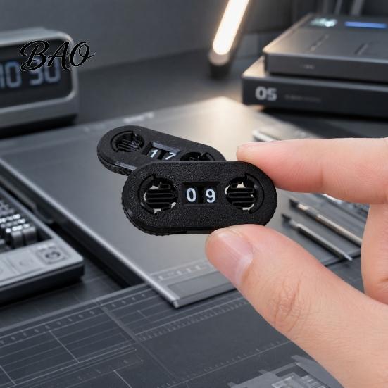 Spin Counter Lock Life Counter, 3D Printed Digital with Elastic Buckle, Two-Digit Health Number Wheel Tracker for Privacy Protection Home And