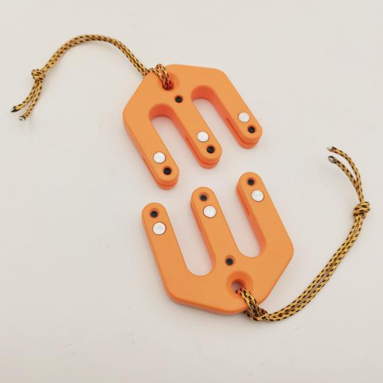 2Pcs Tackle Hunting Game System Ultralight Game Block Pulley Hoist Backcountry Garage