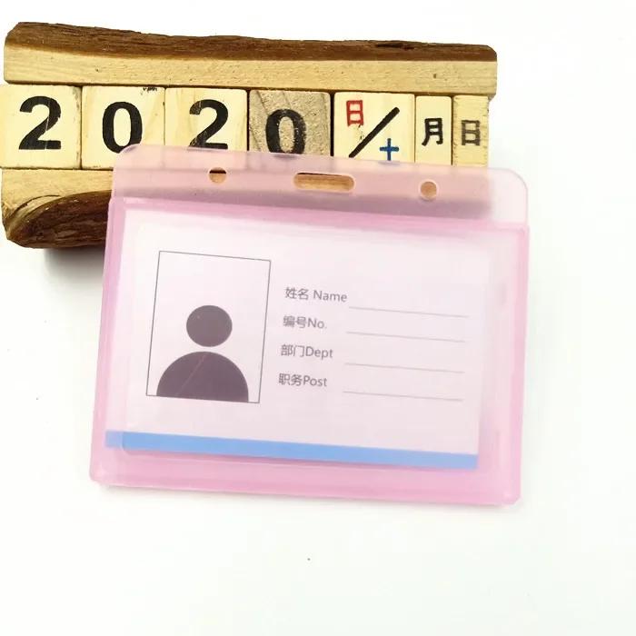 New Nurse Doctor Retractable Badge Reel with Horizontal Style Students ID Business Card Work Card Badge Holder Office Supplies