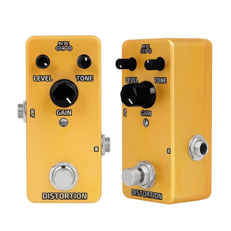 Mini Guitar Effect Pedals Flanger Compressor Boosters Overdrive Fuzz Tremolo Bluesy Distortion for Electric Guitar Bass