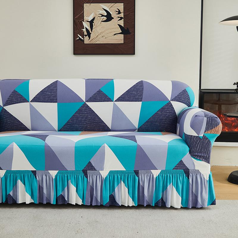 stretch floral Couch Cover Sofa Covers Washable Furniture Protector for Dogs Corner sofa skirt 1/2/3/4 seater sofa slipcovers