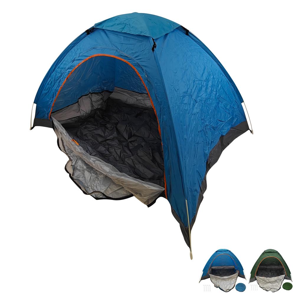 Automatic Outdoor Camping Tent Fly Proof Rainproof Easy Setup Beach Tent for 2-3 Person with Single 