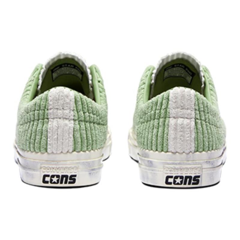 Converse One Star Pro Corduroy Comfort Trend Low-Top Espadrilles Unisex Green Pink