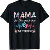 Mama In The Making IVF Strong Floral Transfer Day IVF Mom Cotton Men T Shirt S