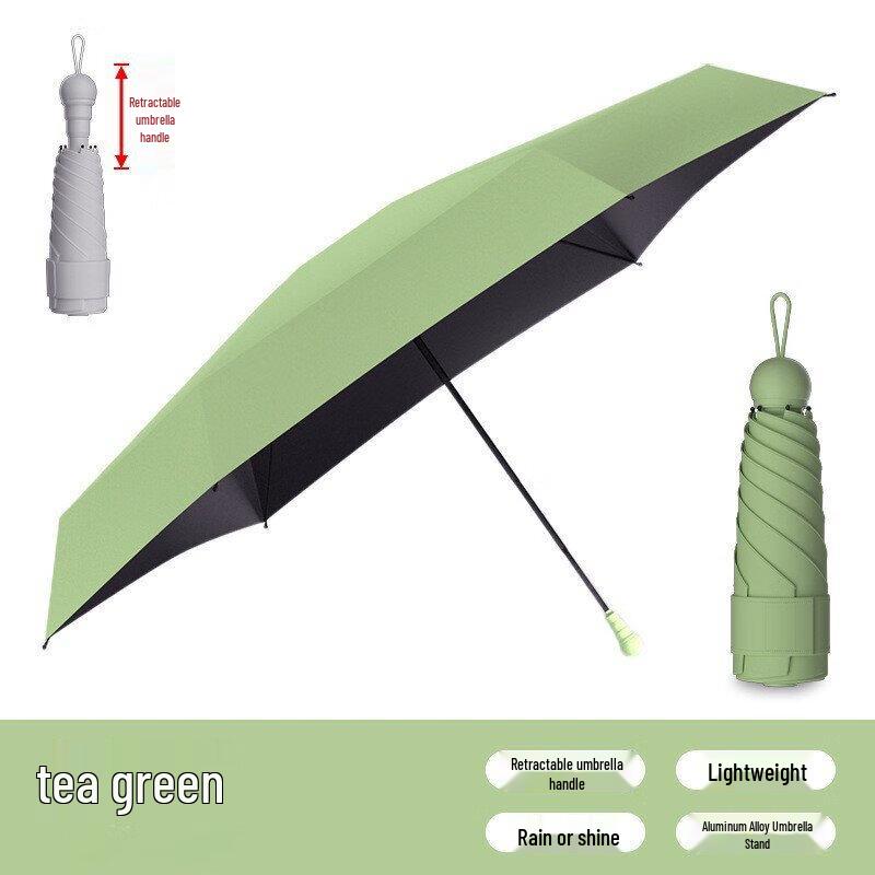 YICAI Ultra-Light 5-Fold Capsule Umbrella