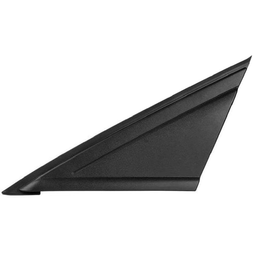 Side Rearview Triangle Molding Cover Fender Corner Molding for Ford Focus 2012 2013 2014 2015 2016 2017 2018 (Black, Left (Diver) Side)