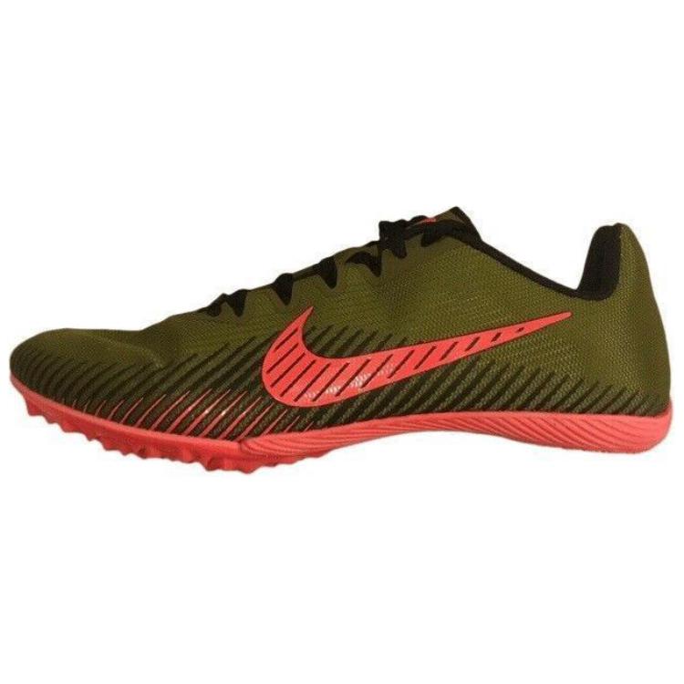

Nike Zoom Rival M 9 Olive Crimson Men Sneakers Green Bright-Crimson AH1020-301 38.5