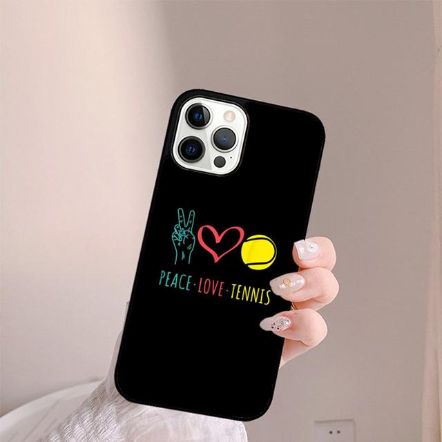 Tennis Ball Sport Phone Case For Apple iPhone 17 Air 11 Pro Max Plus SE2020 Coque For iPhone 17 Air 14 15 16 13 12 Max Cover