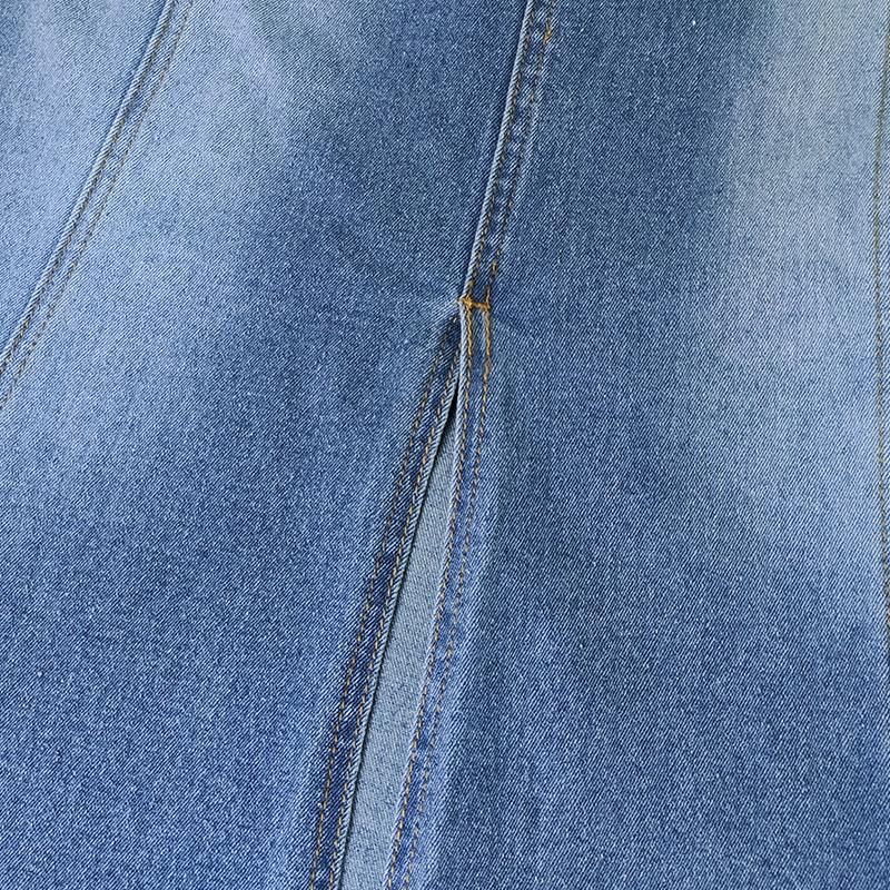 Women's Spring Slim Fit Retro Fishtail Denim Skirt