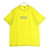 Used SUPREME 19AW Bandana Box Logo Tee Yellow
