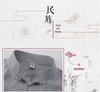 Chinese Cotton-Linen Men's Short-Sleeve Tang Suit - Summer Tai Chi Shirt for Middle-Aged and Elderly