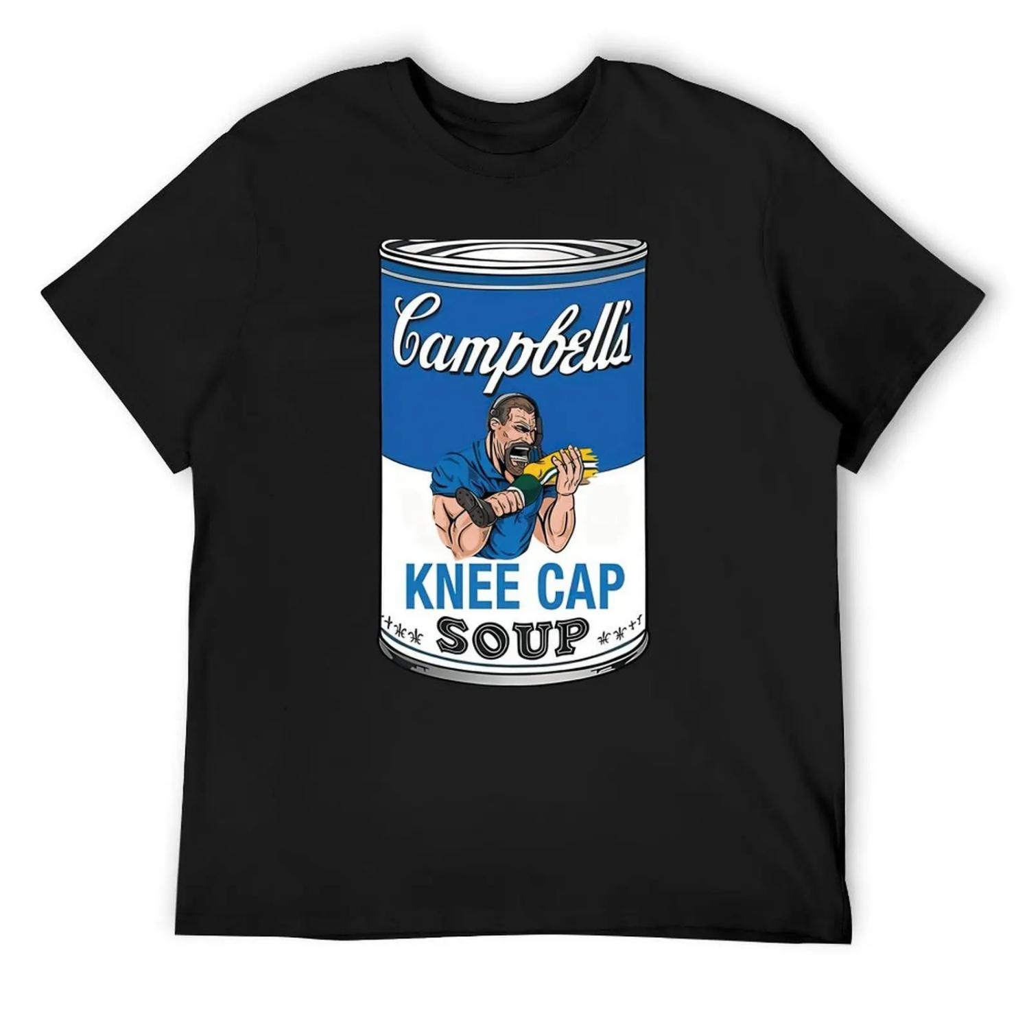 

Dan Campbell Soup T-Shirt customs summer shirt Louboutins oversized t shirt mens clothing XXXXXL чорний