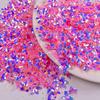 12mm Lily Flower Concave Pvc Sequins Diy Costume Dress Decorative Holographic Loose Beads 3D Floral Shoes Bag Sewing Film Sequin