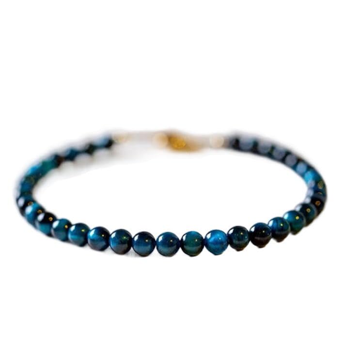 

LTG Natural Stone Blue Tiger Eye Bracelet for Women and Power Tiger Indigo 7986996 Men, Stone, Eye, Blue, Accessory, Present, Gift, Amulet, Bangle,