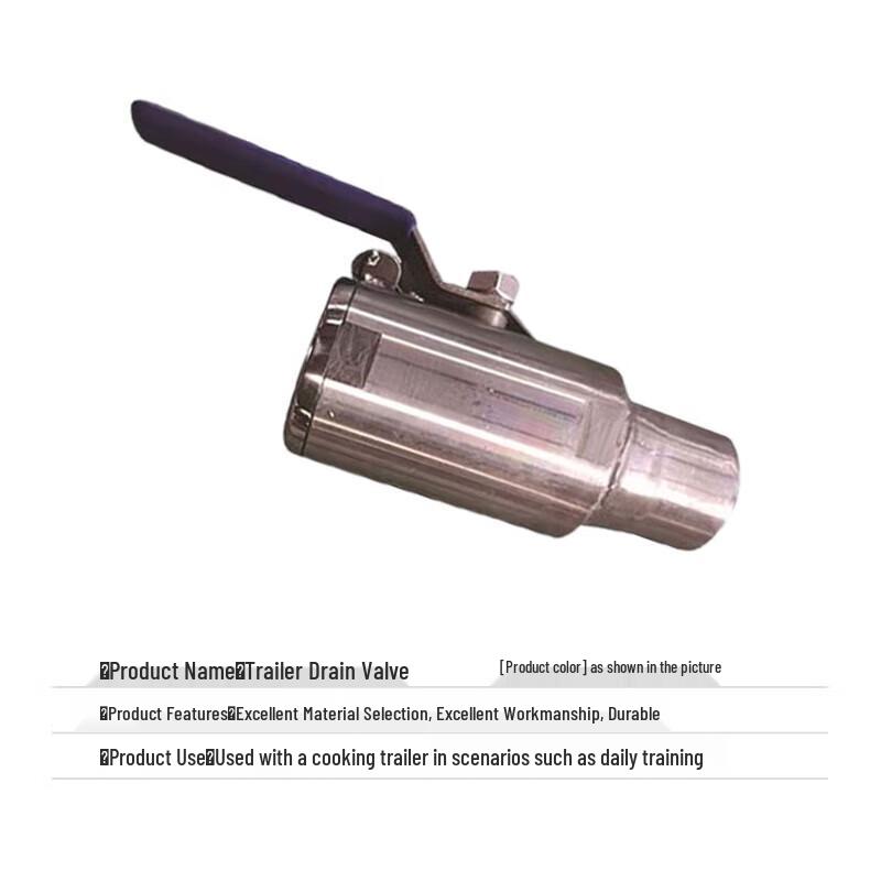 Field Cooking Trailer Drain Valve