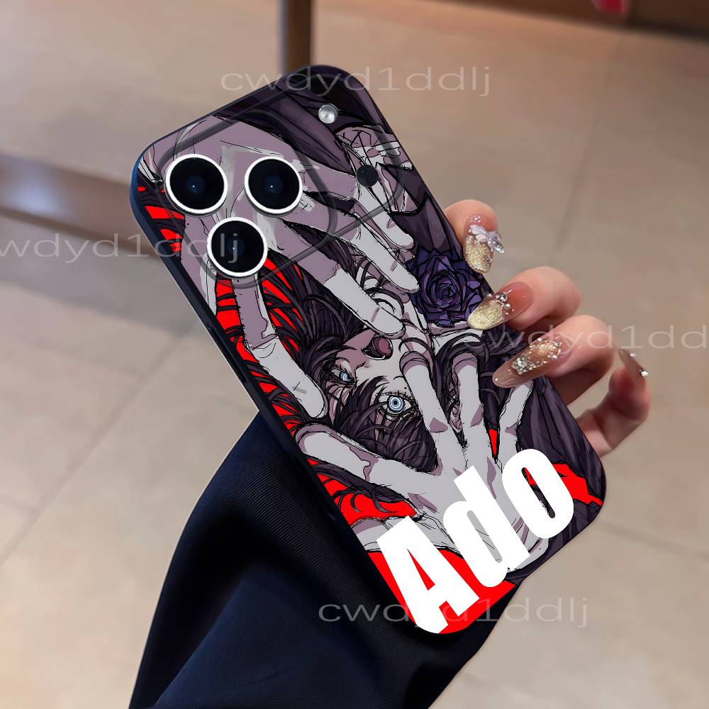 Ado Kyogen X Uta Phone Case For iPhone 17,16,15,11,12,14,13 Pro Max Mini XS,XR,7 Plus 16E Air Shockproof Soft Cover