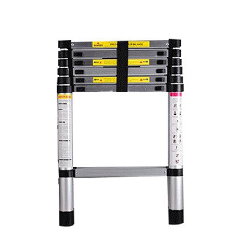 

Рабочая стремянка многоцелевая выдвижная высокая грузоподъемность расширенная конструкция складная ступенька Single Sided Straight Ladder 2m/6.6ft
