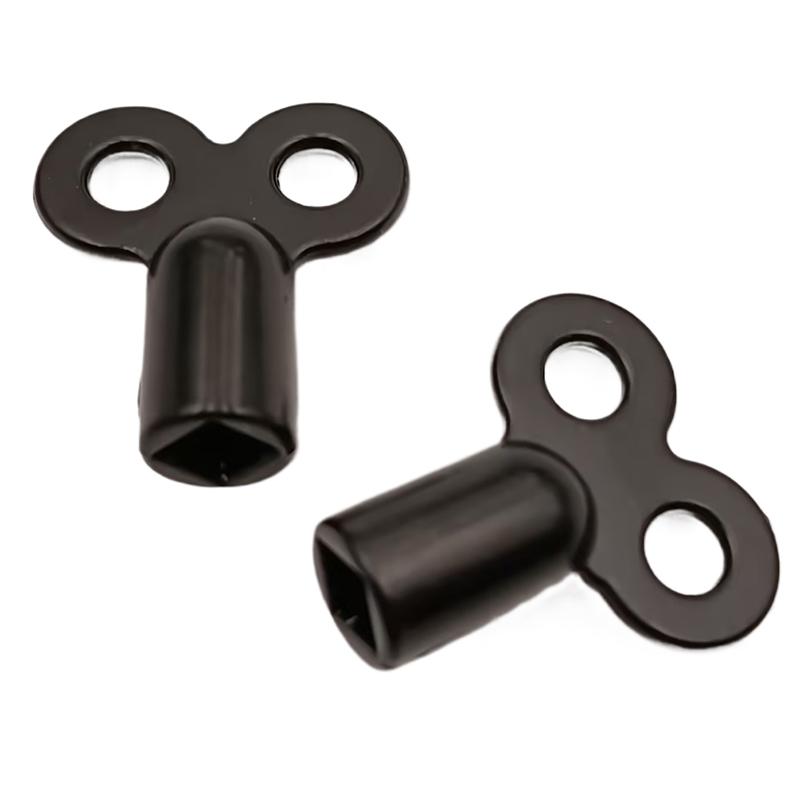 Radiator Valve Key Faucet Key Radiator Water Tap Plumbing Bleeder Key Air Vent Central Heating Tool Heater Wrench Black Wrench