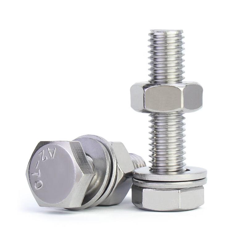 Stainless Steel Hex Head Screw (100-pack)