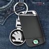 NYDM6 1pcs Metal Car Key Chain Keychain Holder For Skoda Octavia Fabia Rapid Yeti Kodiaq Superb Octavia a 5 a 7 2 Keyring Accessories