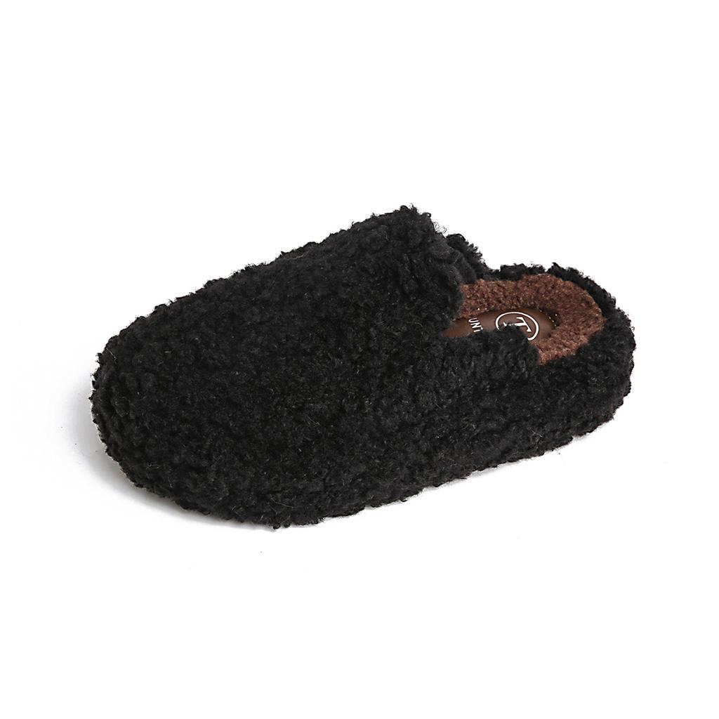 Plus Size Shoes for Women 35-42 Winter Short Plush Warm Slip on  Platform Wedges Comfortable Non-slip House Slippers Women Shoes