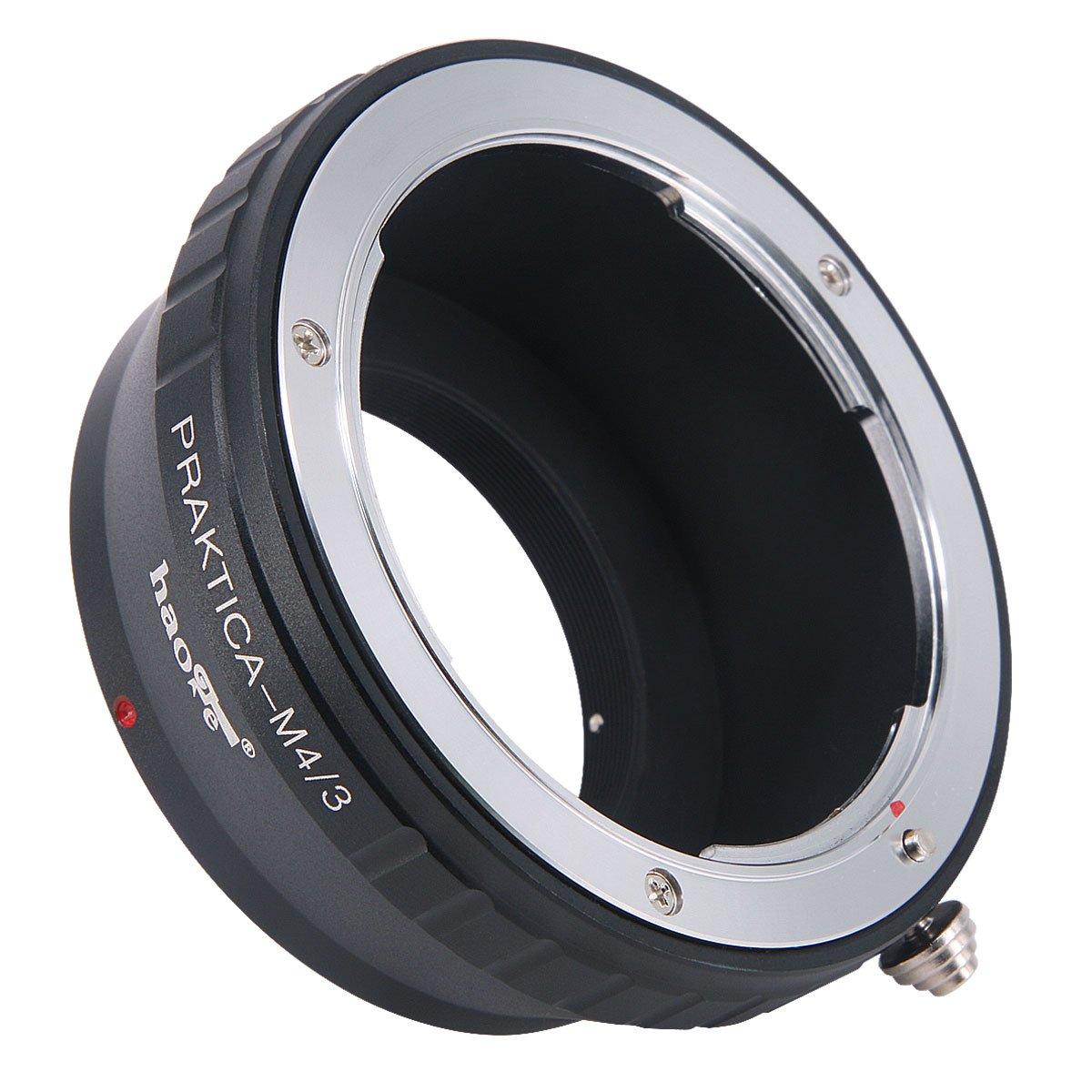 

Haoge Manual Lens Mount Adapter for Praktica B PB Mount Lens to Olympus Panasonic Micro Four Thirds MFT M43 Mount Cameras M4/3