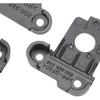 Pyhodi Headlight Tab Repair Kit, Left Right Side Headlight Headlamp Bracket Tab Repair Kits, Aluminium Alloy Simple Installation Scratch Resistant