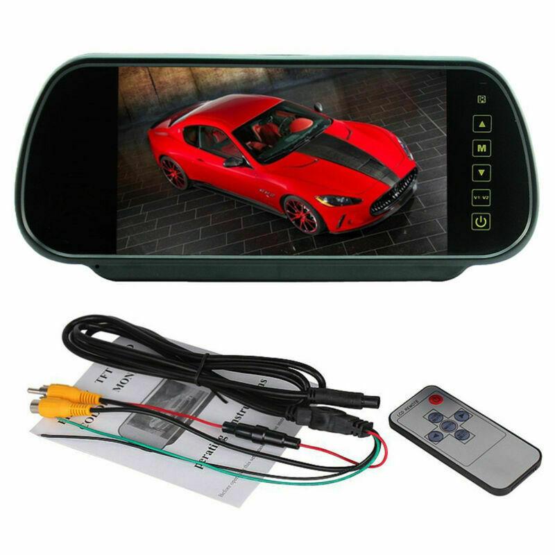 7  Lcd Tft Color Screen Auto Car Reverse Parking Rear View Backup Mirror Monitor