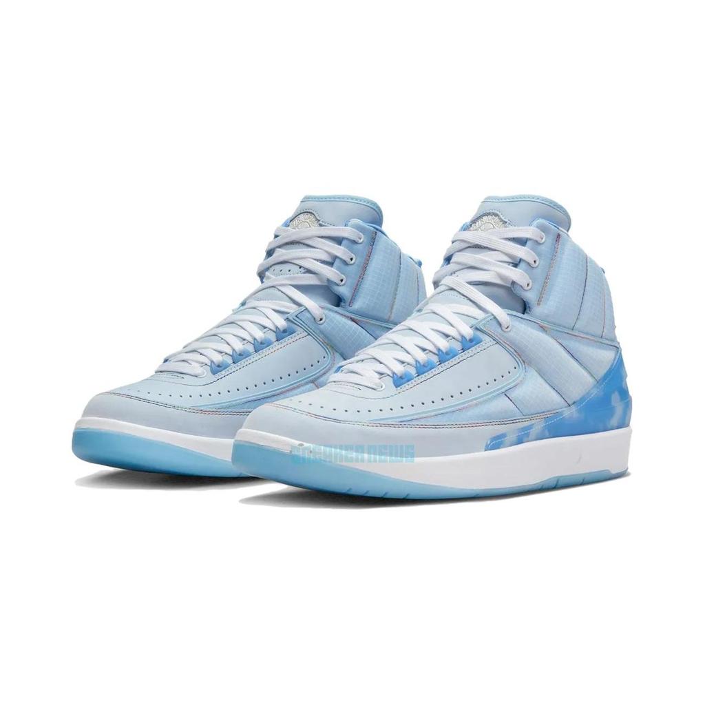 J. Balvin x Air Jordan 2 Retro SP PS Kinder Sneaker Blau Celestine-Blau Multicolor DQ7693-419