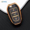 Soft TPU Car Key Case Cover Shell Fob Holder For Peugeot 308 408 508 2008 3008 4008 5008 For Citroen C4 C6 C3-XR Accessories