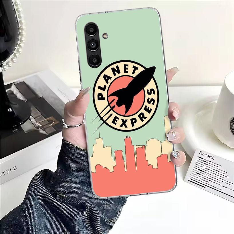 Futurama Planet Express Phone Case For Samsung Galaxy A13 A14 A15 A16 A17 A53 A54 A55 A56 A57 A33 A34 A35 A36 A37 A23 A24 A25 A2