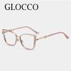 Anti Blue Light Reading Glasses For Women Fashion Optical Eyeglasses Frame Presbyopia Hyperopia Cat Eye Reading Eyewear 0 To+6.0