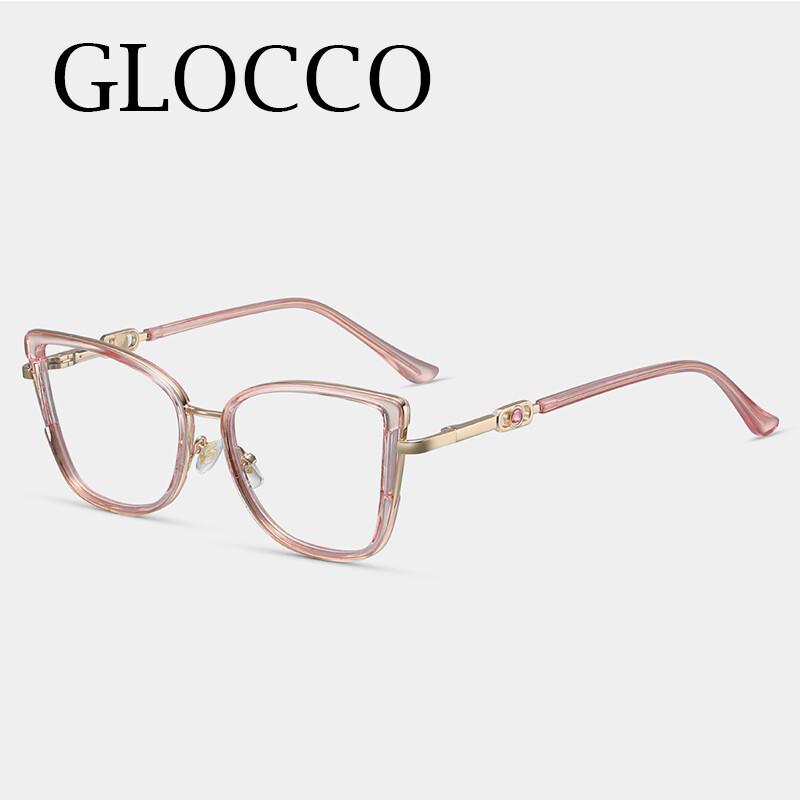 Anti Blue Light Reading Glasses For Women Fashion Optical Eyeglasses Frame Presbyopia Hyperopia Cat Eye Reading Eyewear 0 To+6.0
