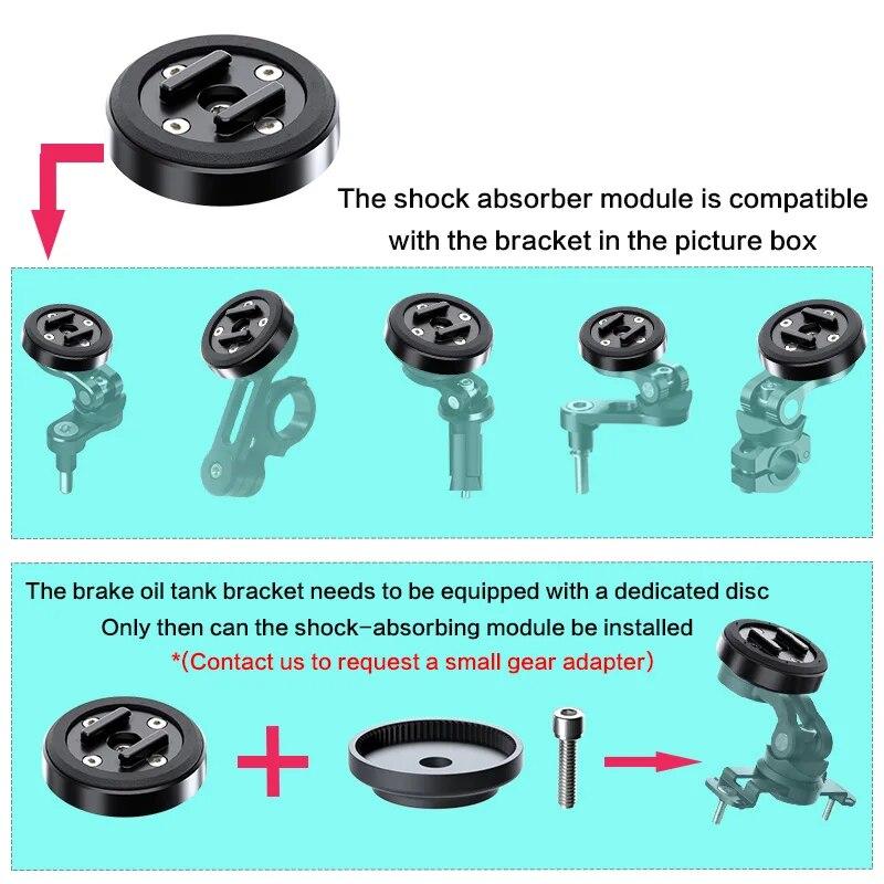 Motocycle Mobile Phone Anti-vibration Module Protect theLens Anti Vibration Moto Shake Antivibration