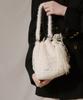 Mystikotita Dusk Bloom Tassel Bag - Ivory