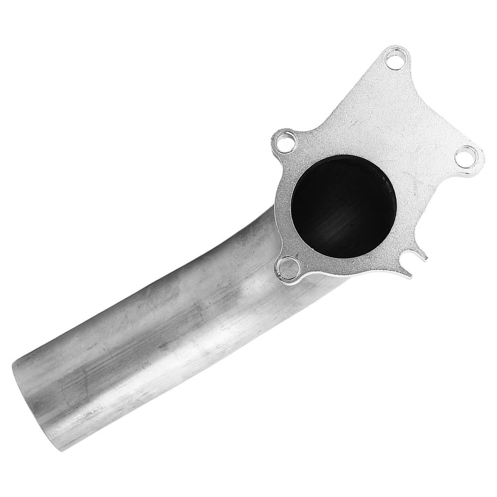 57mm Turbo Exhaust Downpipe Dump Pipe with Gasket 5 Bolt Flange Stainless Steel Turbo Dump Pipe Replacement for T3 T4