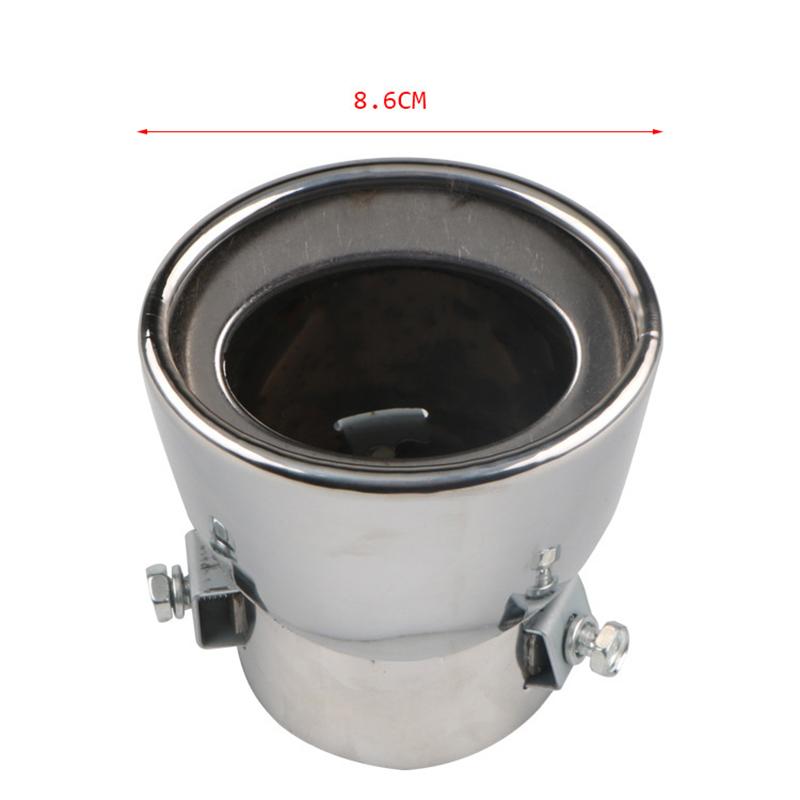 Car Modification Exhaust Pipe Smoke Dumping Device Noise Reducer Automobile Accessories For Ventilation And Exhaustion