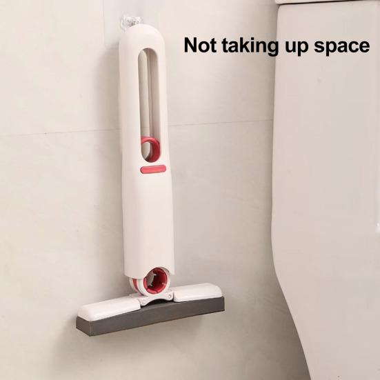 Přenosný mini mop s vynikající absorpcí Ovládání jednou rukou Design s hlubokými drážkami Mop zabraňující poškození
