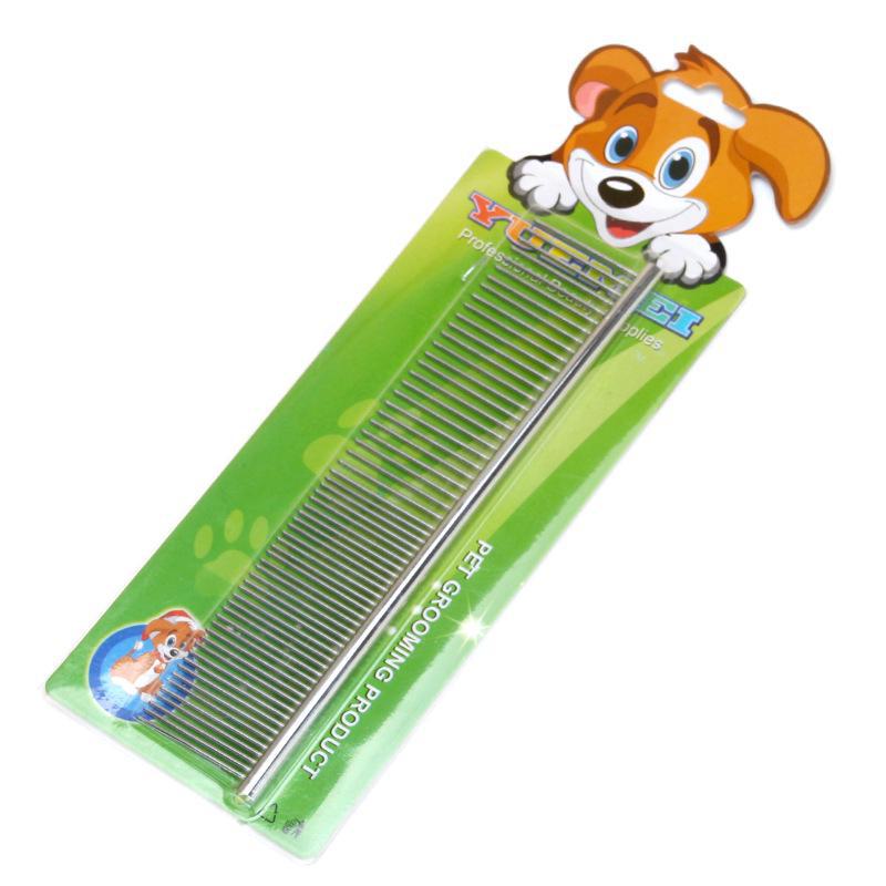 Medium Bubble Shell Hardcover Pet Grooming Comb for Golden Retrievers and Teddies