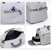 Unisex Large Capacity Travel Tote: Handheld or Shoulder Gym Bag with Wet/Dry Separation, Shoe Compartment, and Outdoor Sports Storage.