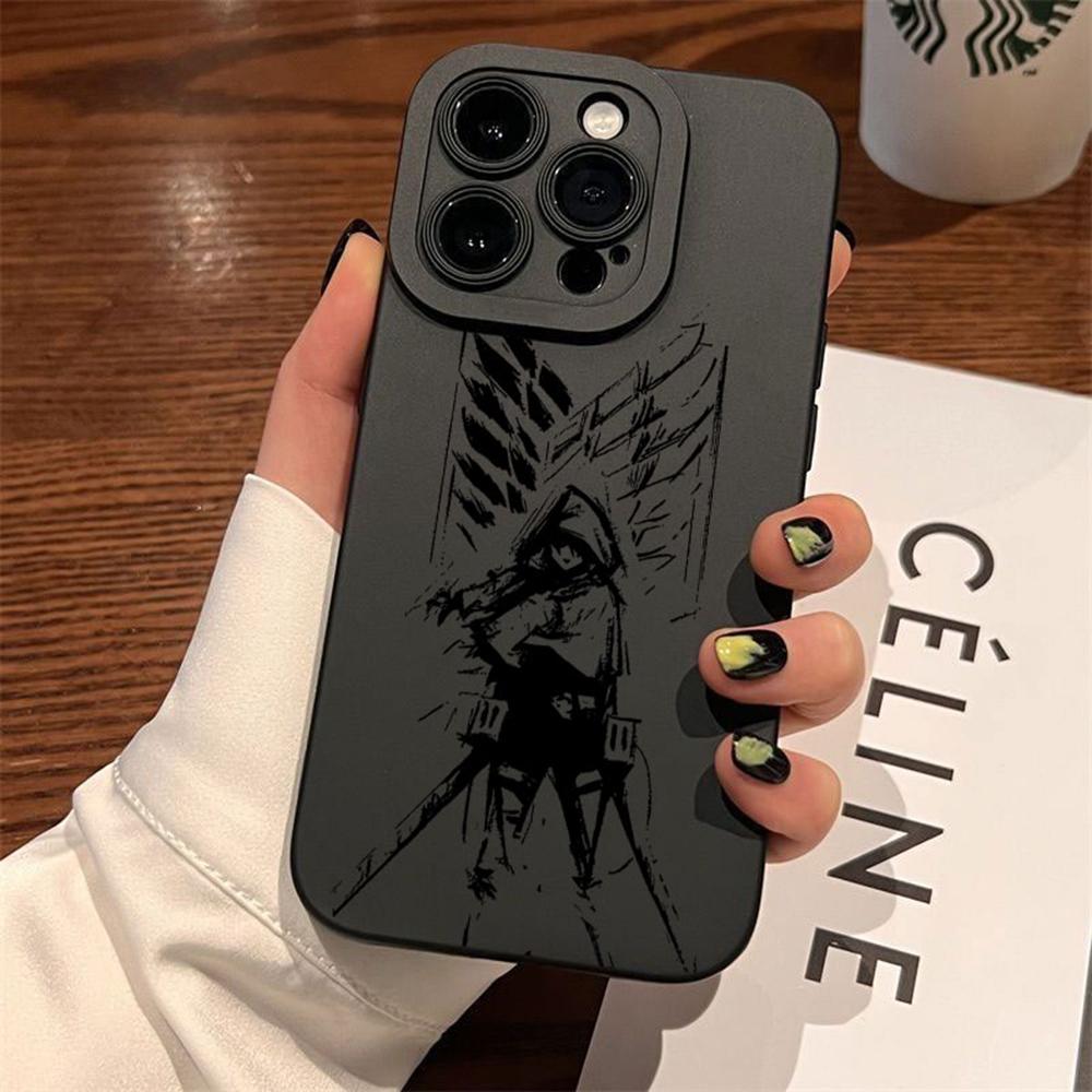 

Hot Anime Attack On Titan New Pupil Full Screen Silicone Phone Case for VIVO Y20 Y21 Y50 Y67 Y72 Y75 Y81 Y91 V11 V15 V20 PRO 5G VIVO S1PRO