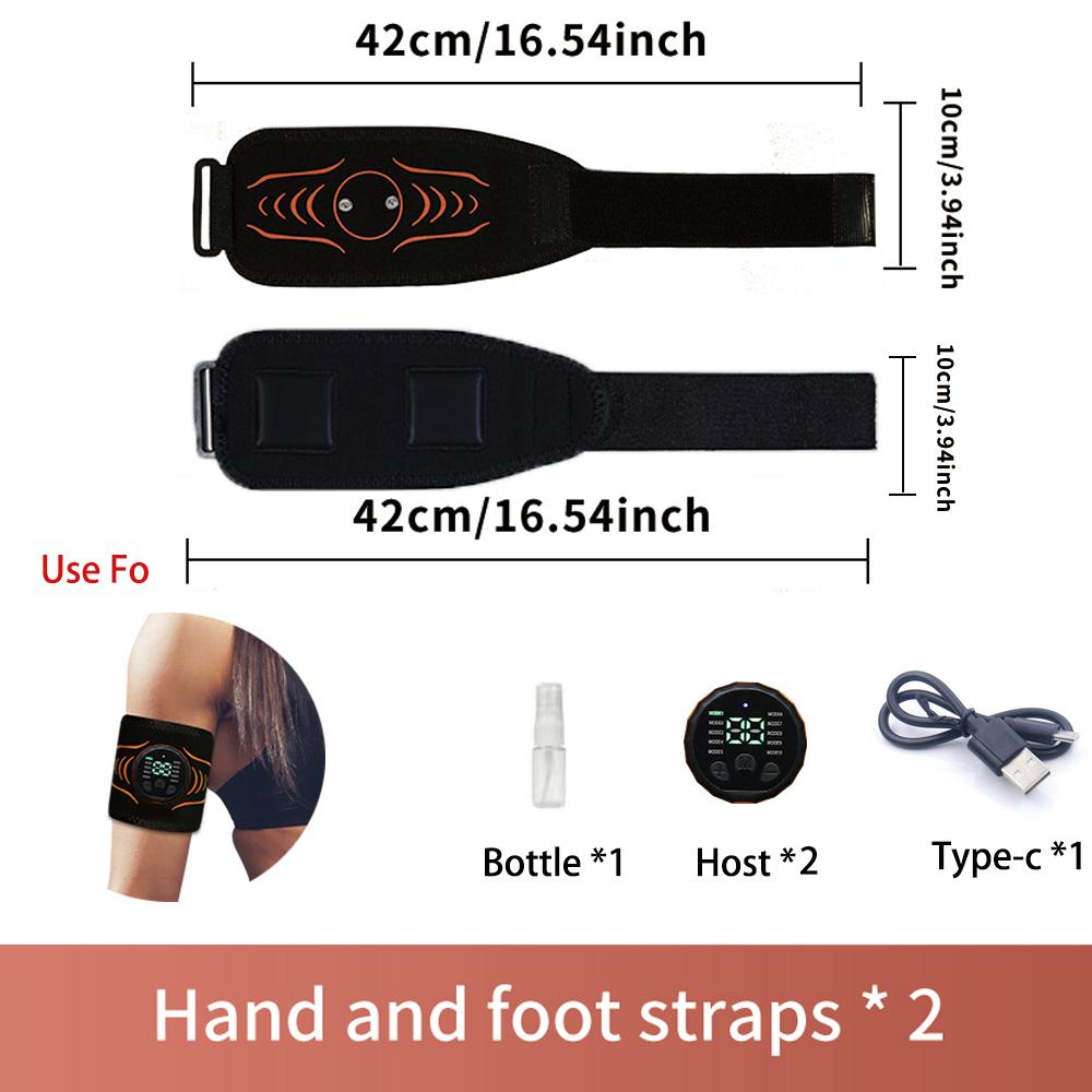 Abdominal Toning Belt EMS Muscle Stimulator Abs Trainer Abdominal Muscle USB Charge Shaping Slimming Lose Weight For Arm Thigh