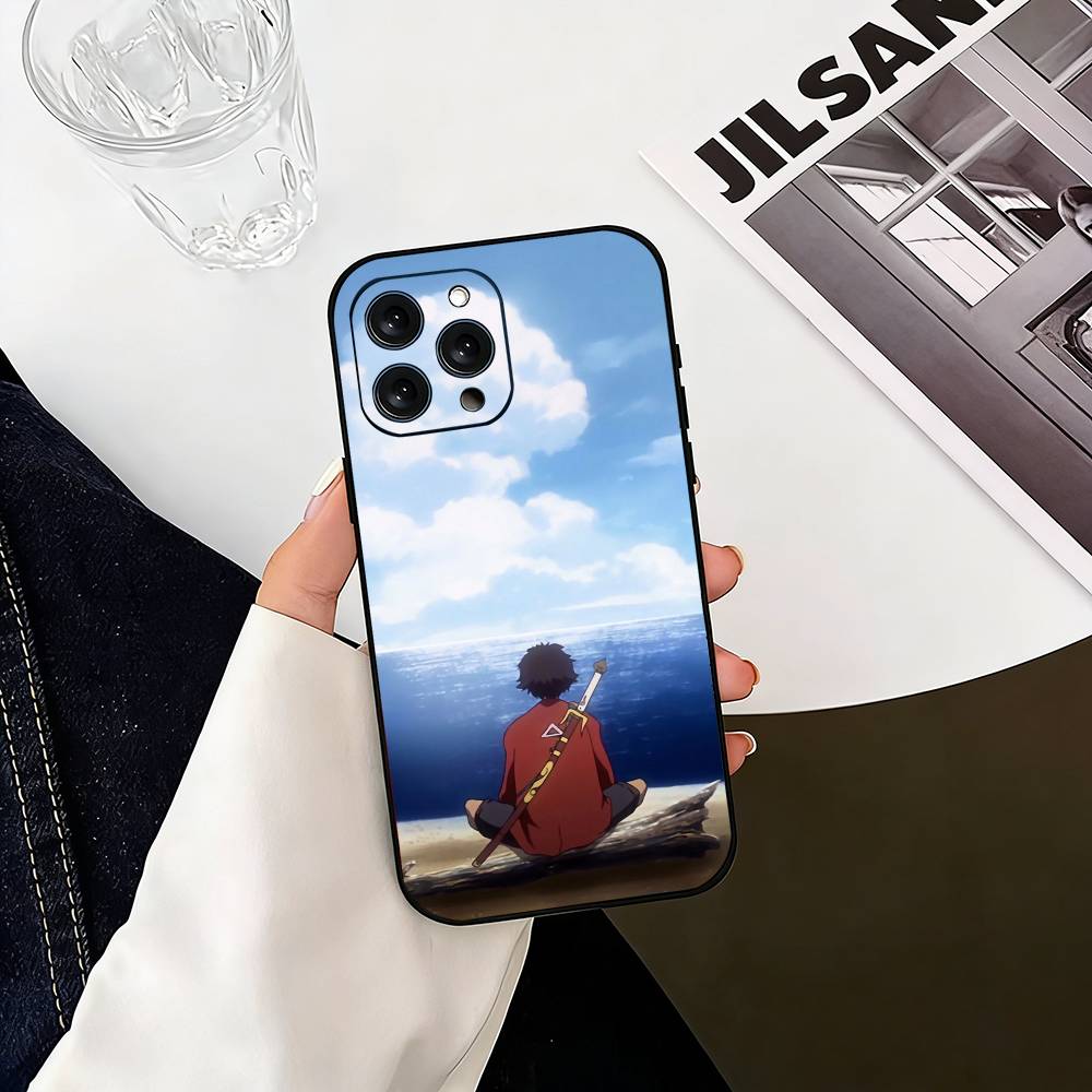 S-Samurai Champloo Anime Phone Case Silicone Soft For IPhone 17 16 15 14 13 12 11 X XR Plus Pro Max Plus