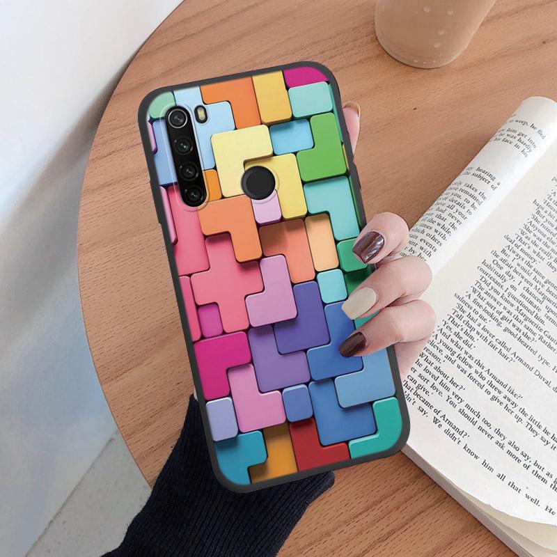 Case For Redmi Note 8 8T Soft Silicone TPU Back Cover Case Protective Coque For Redmi Note8 Shell 8 T Leopard Painted Bumper